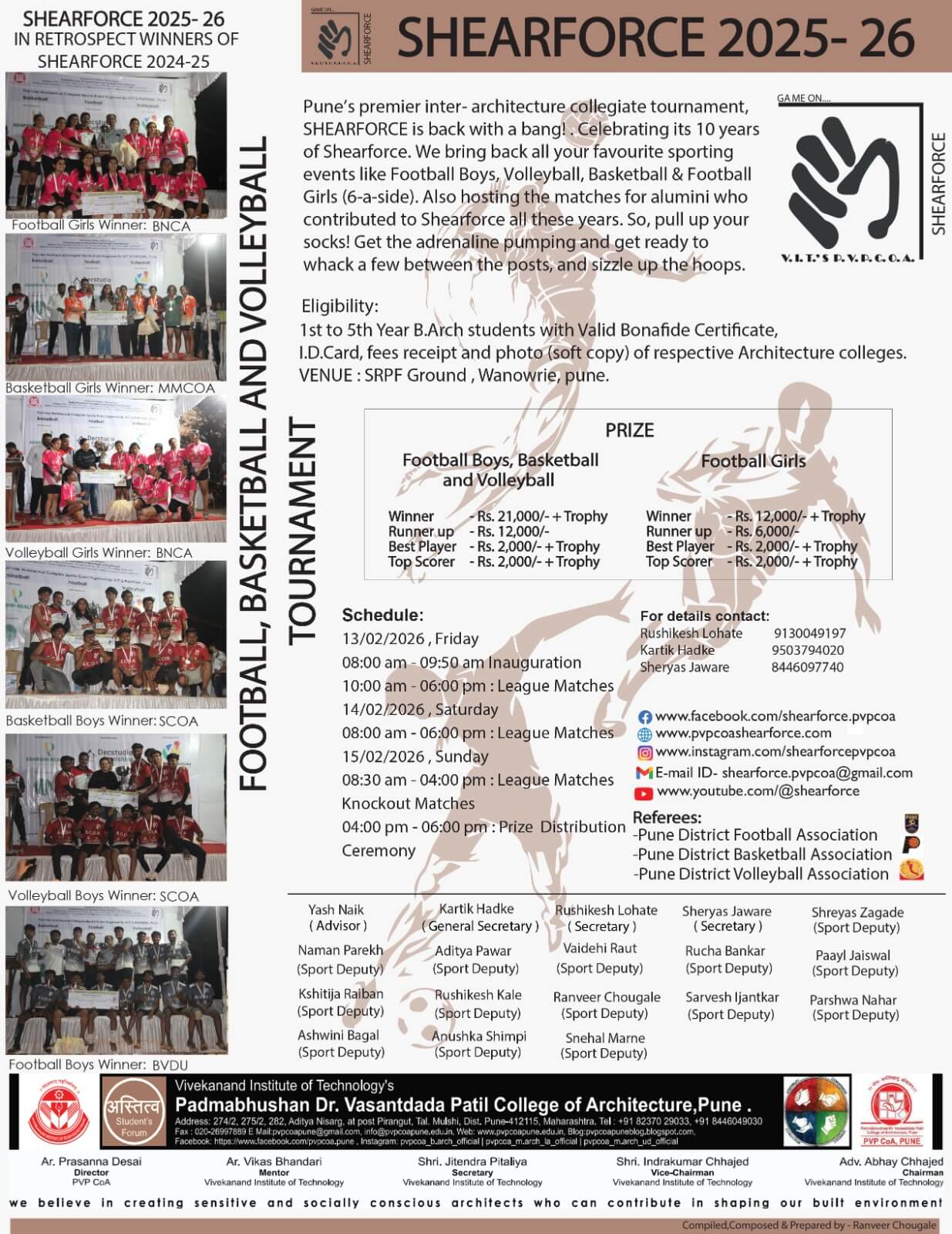 Shearforce Date Change